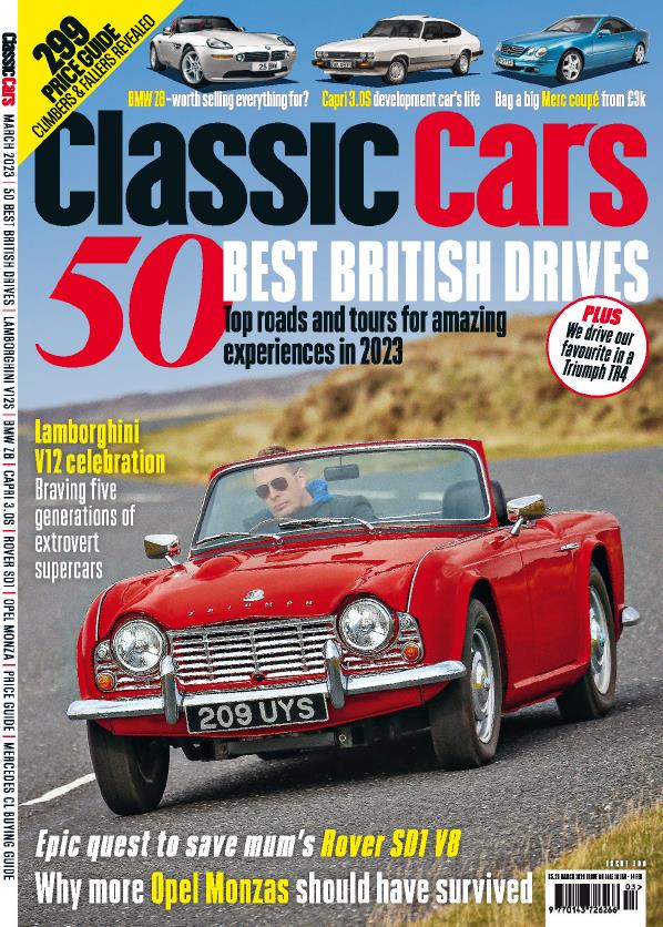 Журнал Classic Cars, march 2023